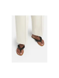 Flattered Sandal Blanche Black Leather^ Sandaler