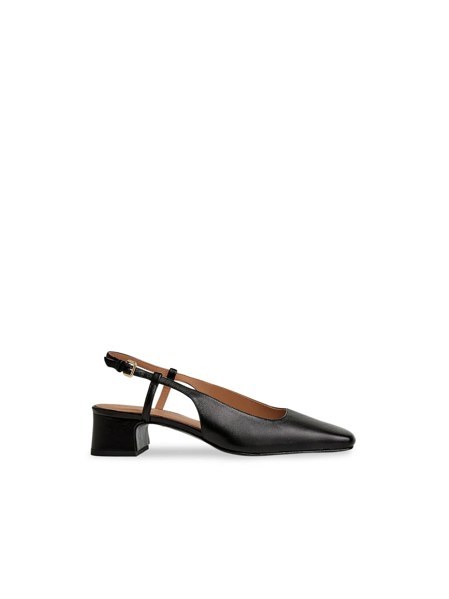 Flattered Sandal Elin Black Leather^ Sandaler