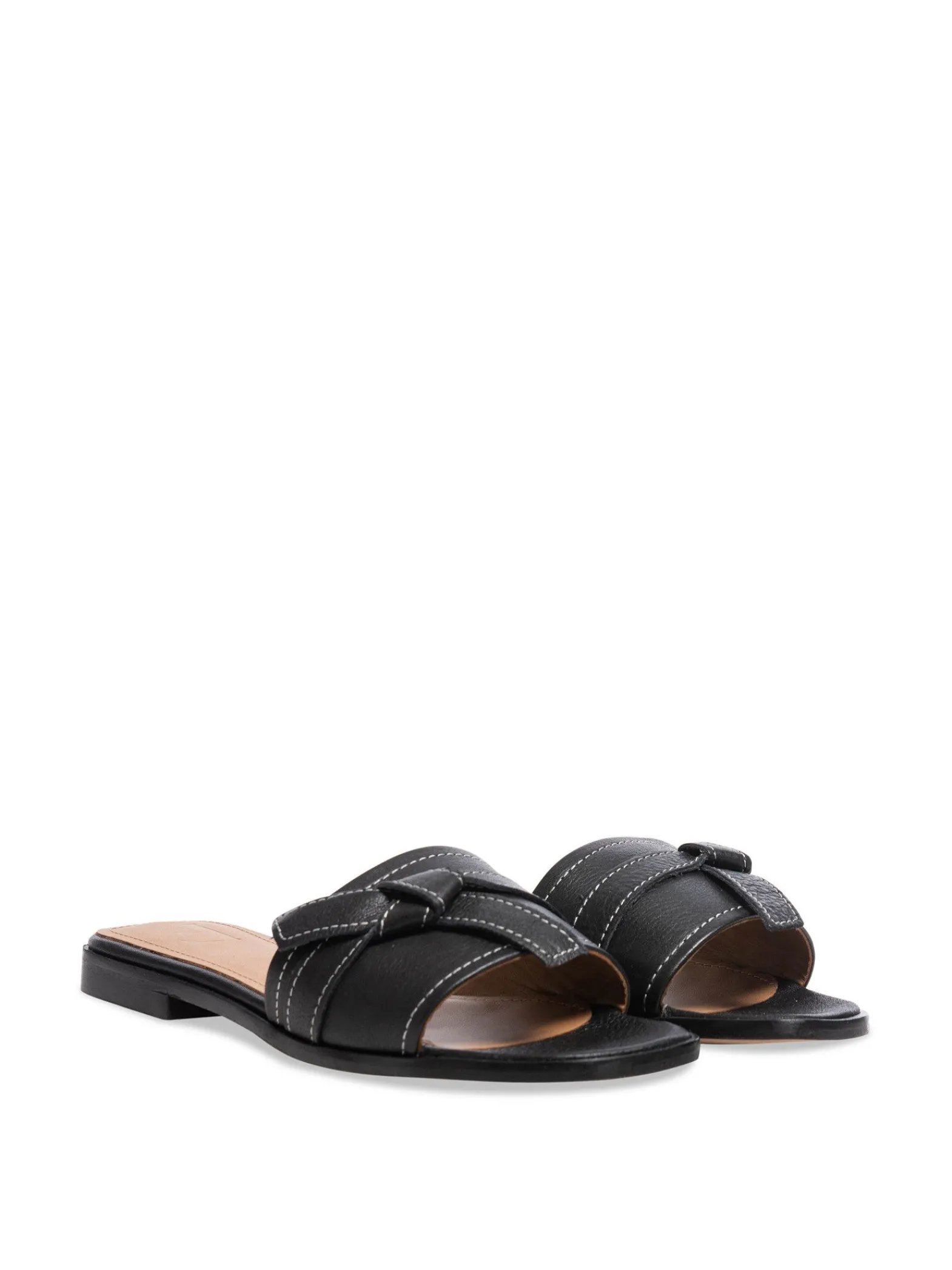 Flattered Sandal My Leather Black^ Sandaler
