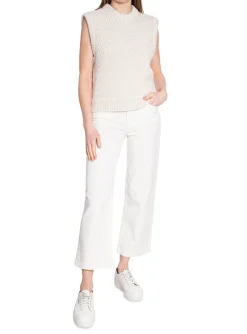GANT Jeans Cropped Wide Color Eggshell^ Jeans