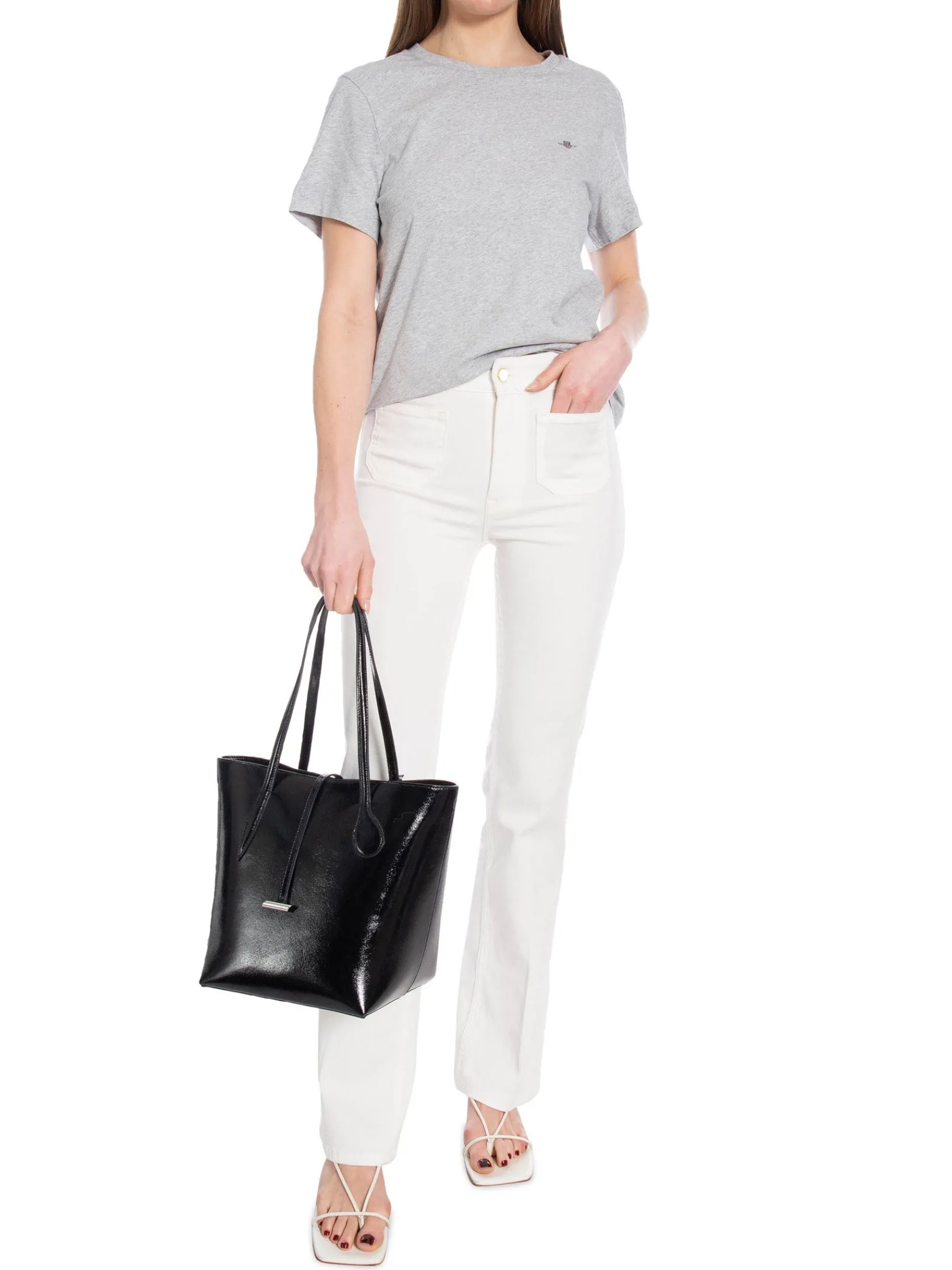 GANT Jeans Slim Flare Eggshell^ Jeans
