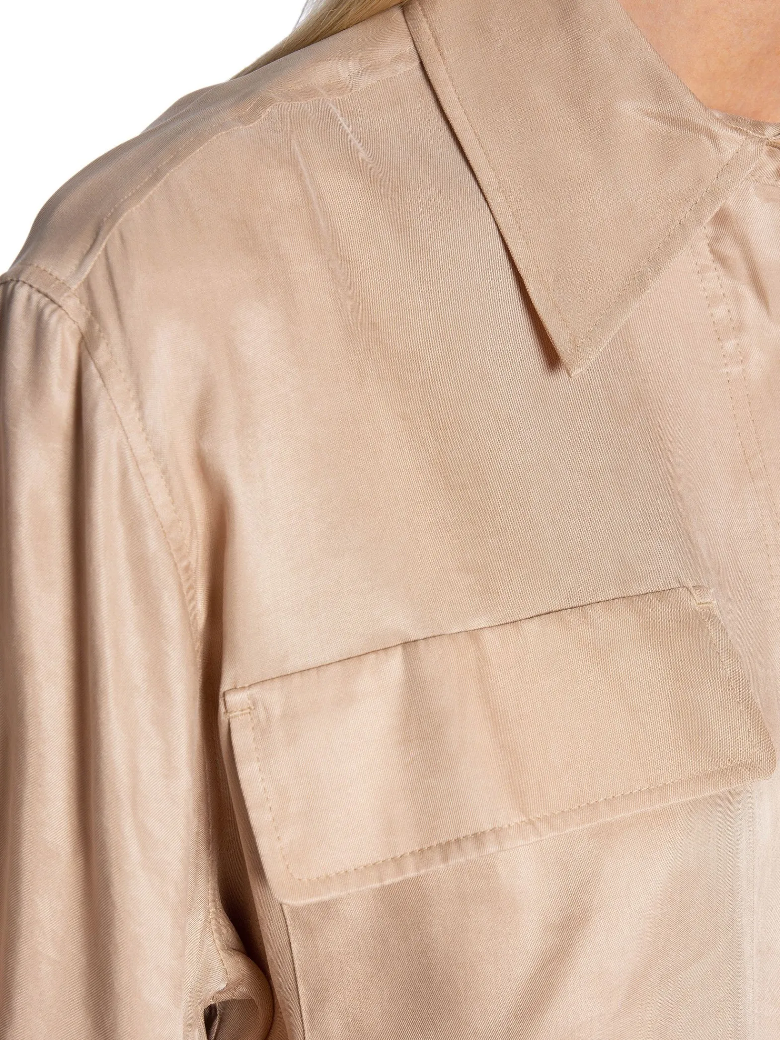 GANT Klanning Relflap Pocket Shirt Dry Sand^ Klänningar