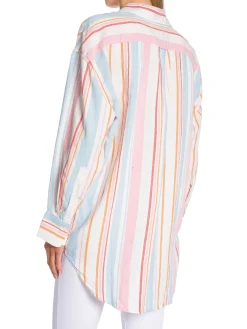 GANT Skjorta Multistripe Multicolour^ Skjortor