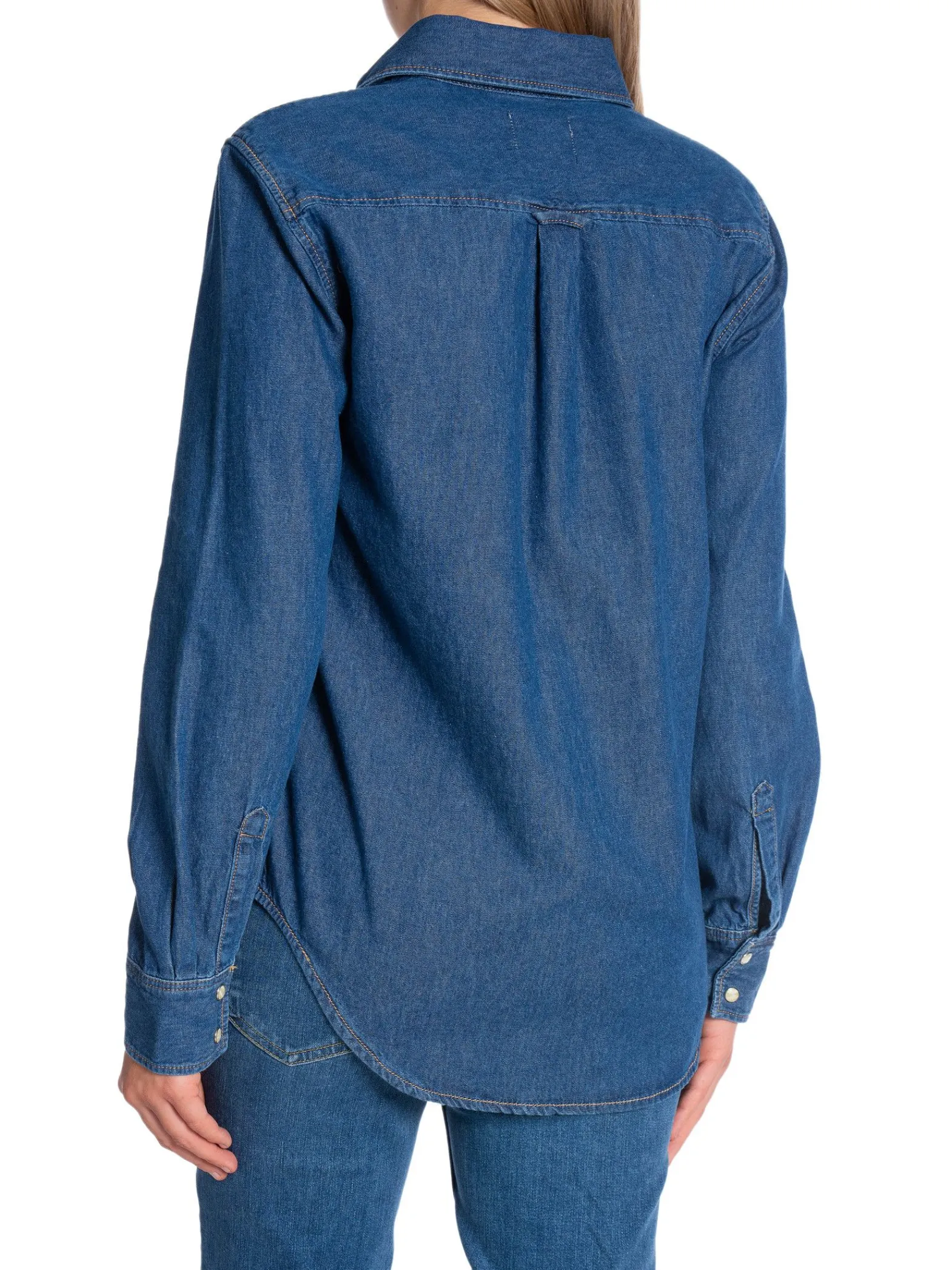 GANT Skjorta Regular Denim Indigo^ Skjortor