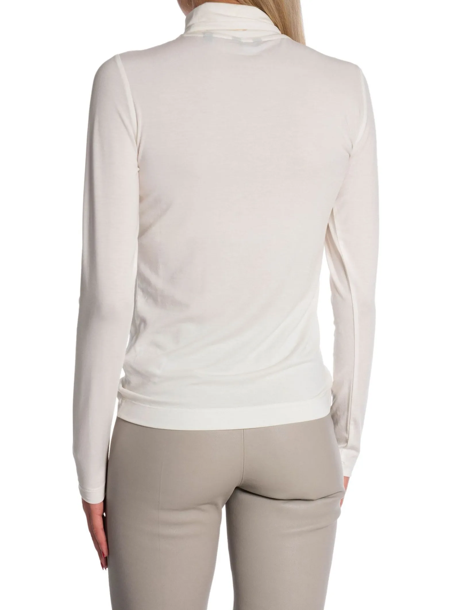 GANT Topp Ls Turtleneck Offwhite^ Toppar