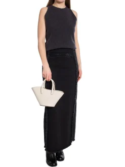 Gestuz Kjol Catia Hw Long Black^ Kjolar