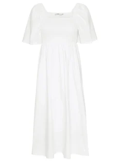 Gestuz Klanning Josha Ss Bright White^ Klänningar