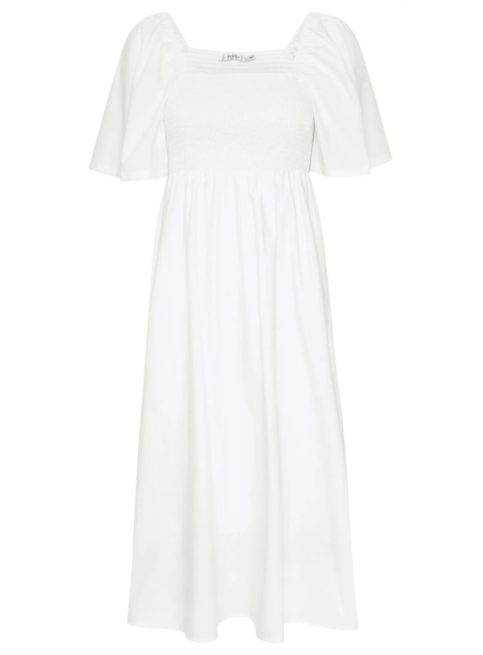 Gestuz Klanning Josha Ss Bright White^ Klänningar