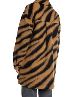 Gestuz Skjorta Olena Zebra Camel^ Jackor & Kappor