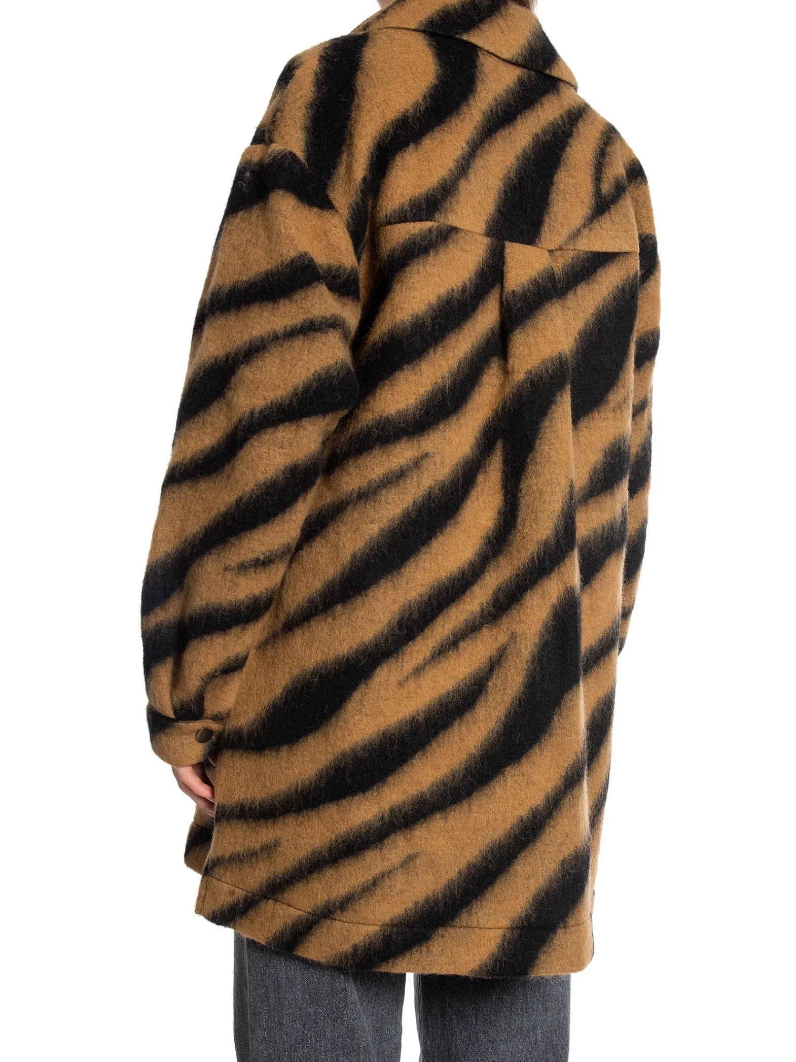Gestuz Skjorta Olena Zebra Camel^ Jackor & Kappor