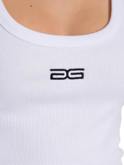 Gestuz Topp Drew Logo Bright White^ Toppar