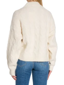 Gestuz Troja Safi Cable Pullover Egret^ Tröjor & Koftor