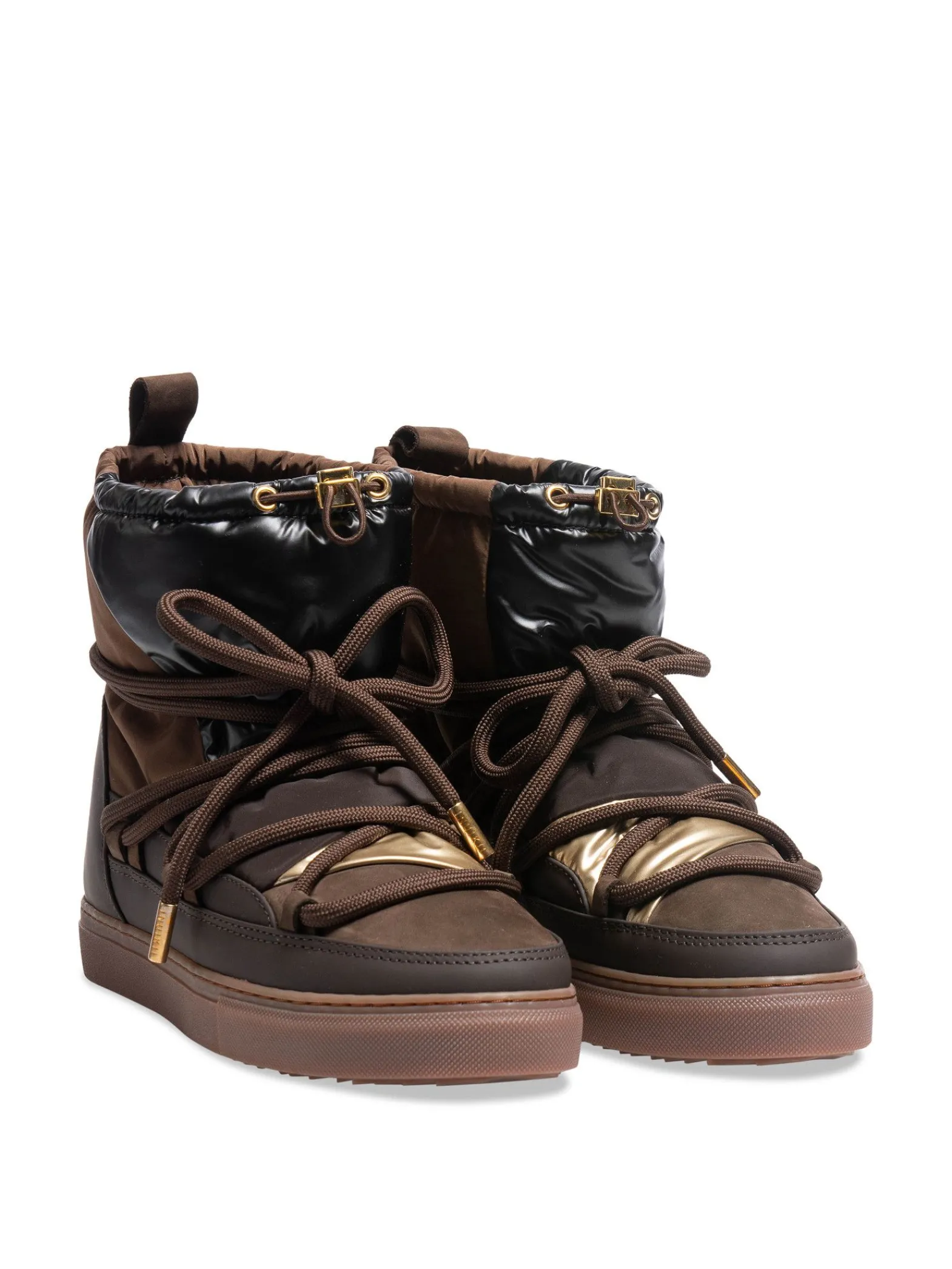 INUIKII Boots Puffer Low/Sneaker Brown^ Boots