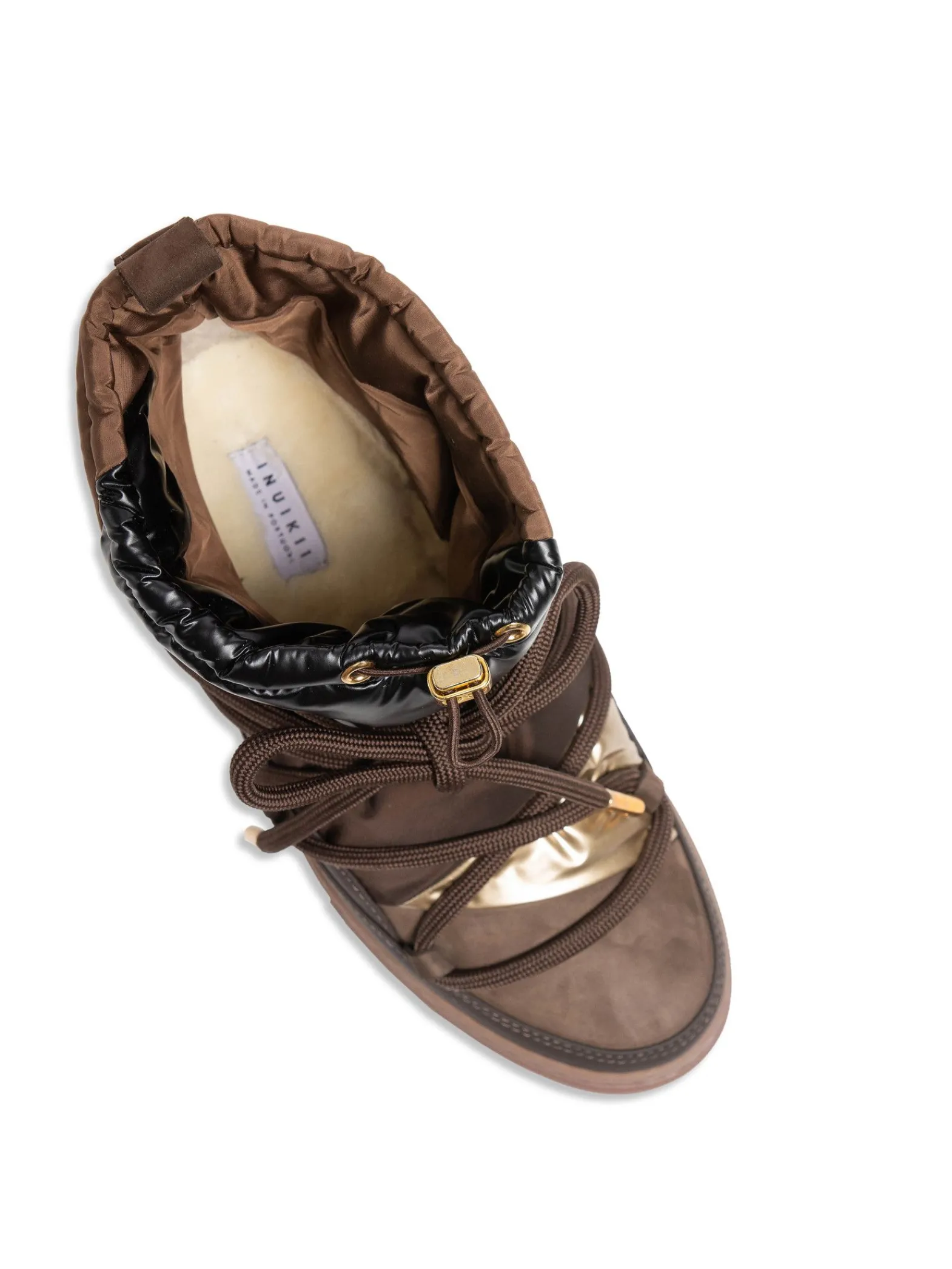 INUIKII Boots Puffer Low/Sneaker Brown^ Boots