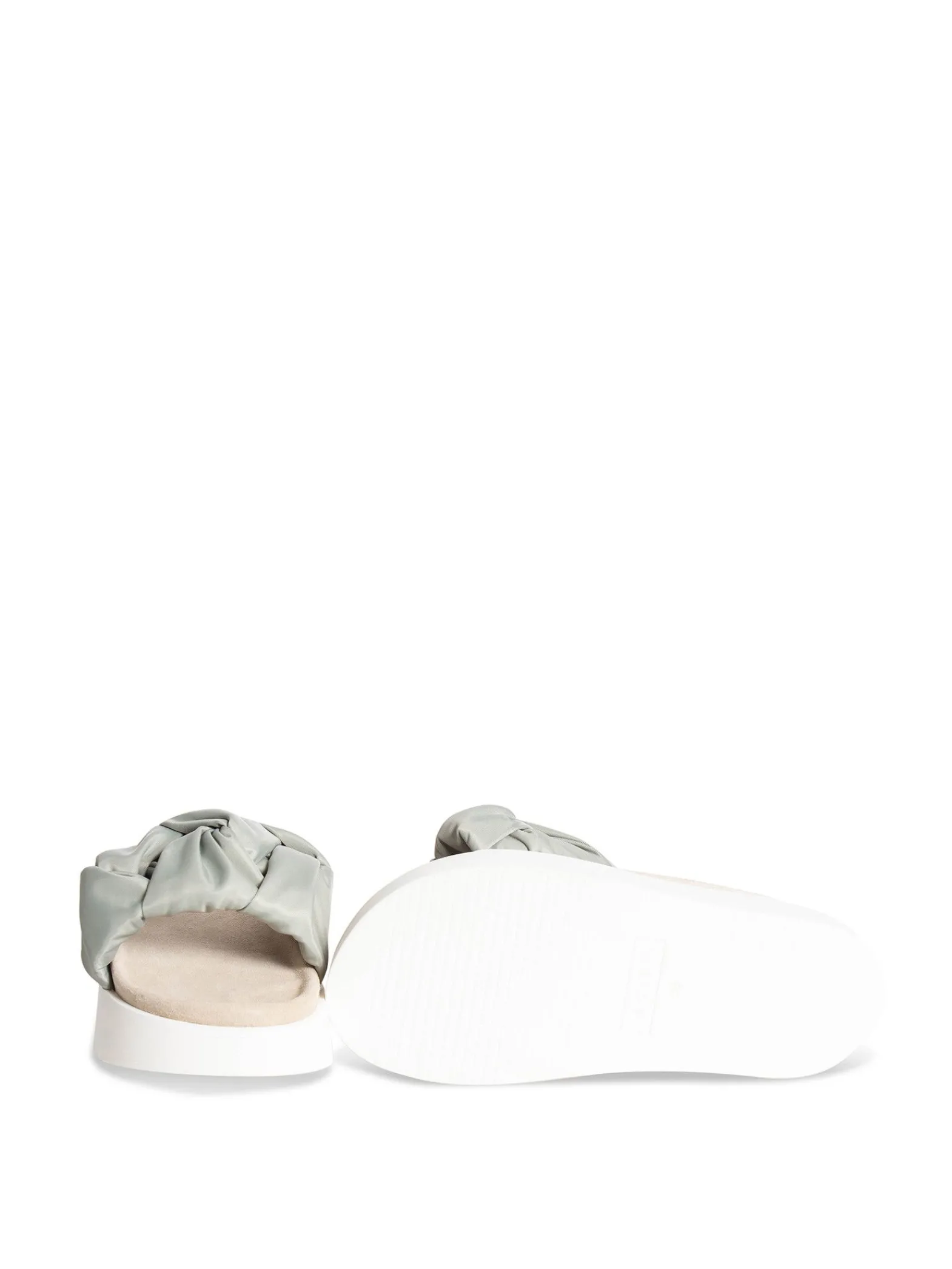 INUIKII Sandal Fjord Flower Platform Grey^ Sandaler