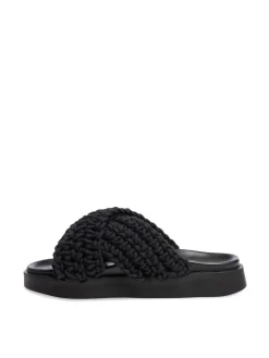 INUIKII Sandal Woven Black^ Sandaler