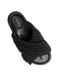INUIKII Sandal Woven Black^ Sandaler