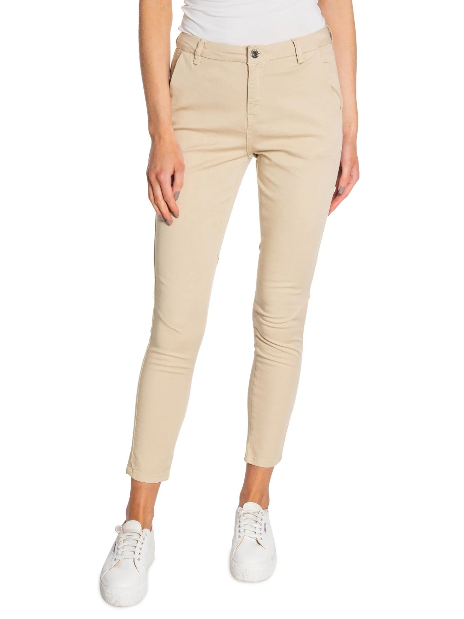 IVY Byxa Karmey Chino Colour Cafe Creme^ Byxor