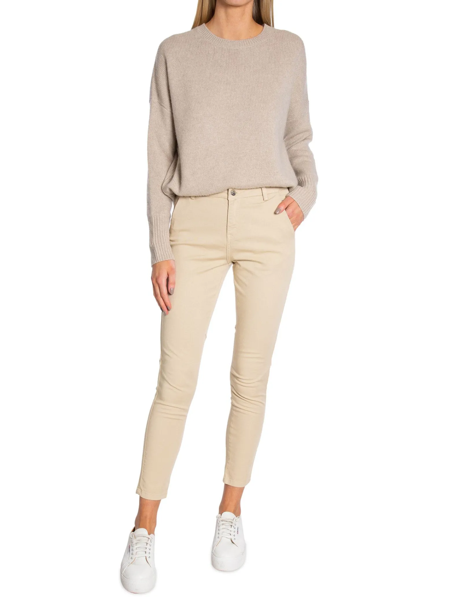 IVY Byxa Karmey Chino Colour Cafe Creme^ Byxor