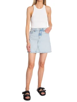 IVY Kjol Angie Wash Puerto Banus Denim Blue^ Kjolar