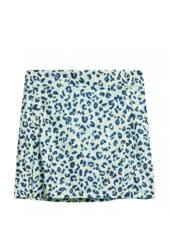 J.Lindeberg Kjol Amelie Mid Print Leopard Aruba Bluw^ Sport & Träning