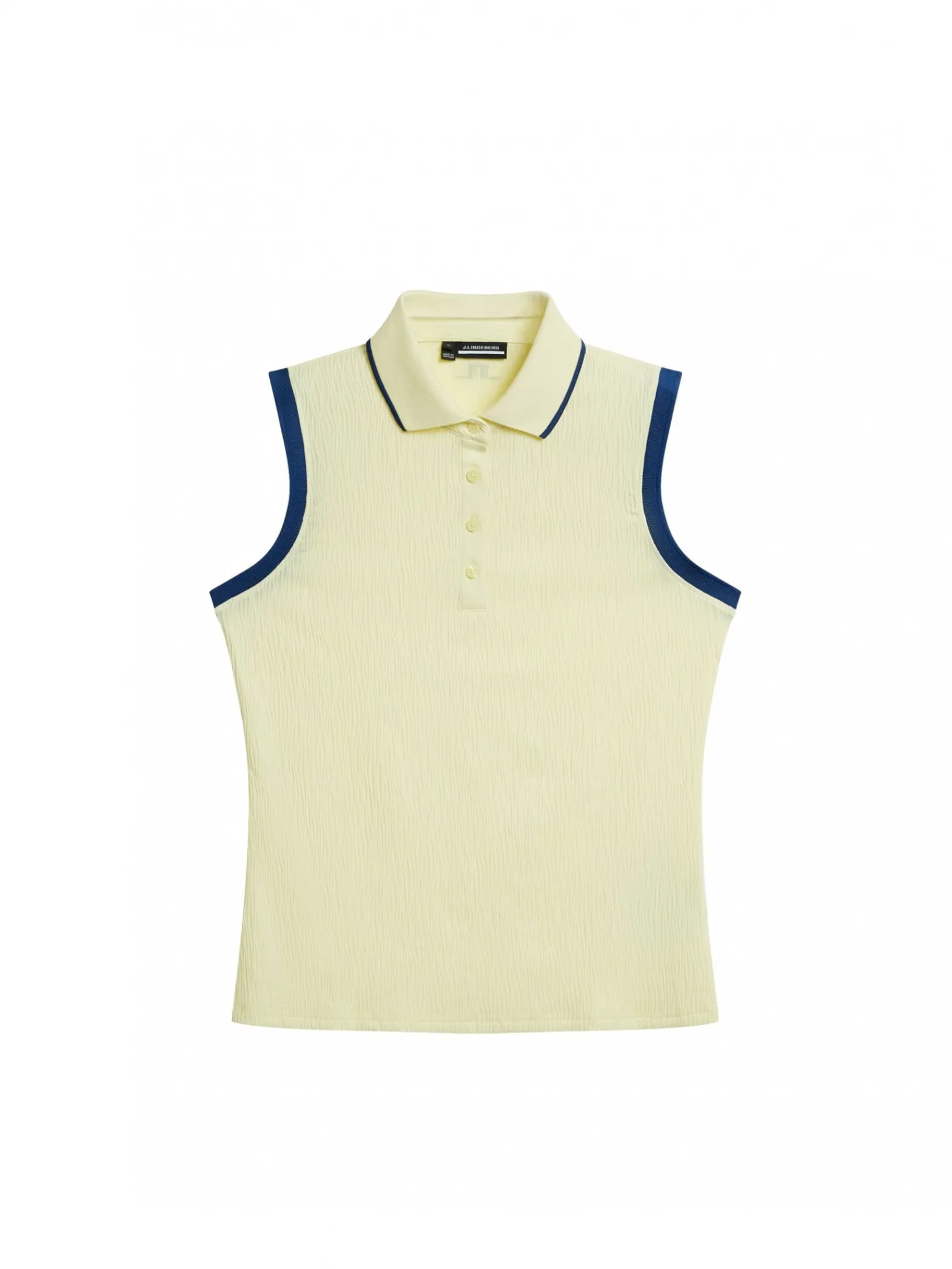 J.Lindeberg Linne Lila Sleeveless Polo Wax Yellow^ Sport & Träning