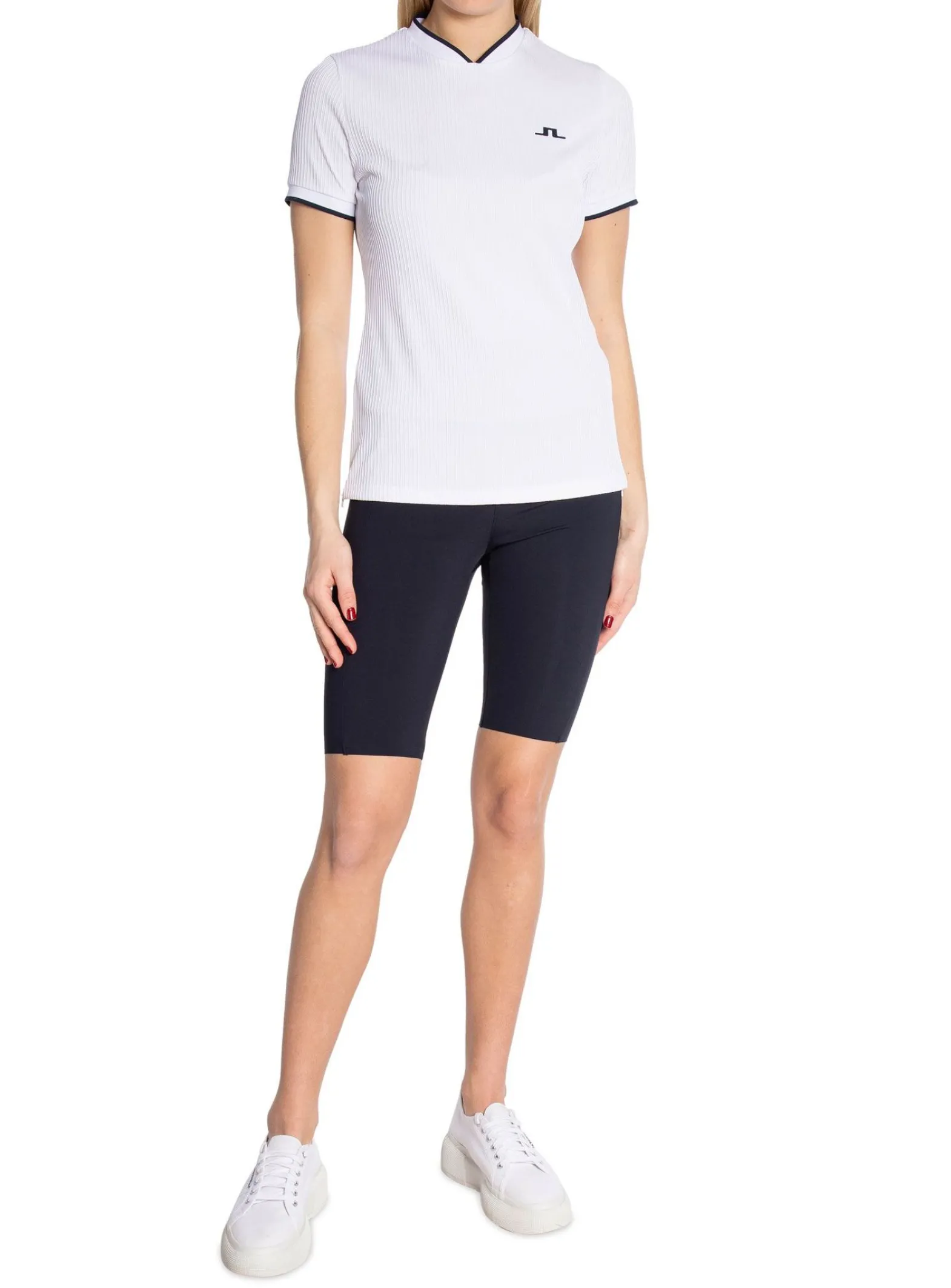 J.Lindeberg Topp Parvin Golf White^ Sport & Träning