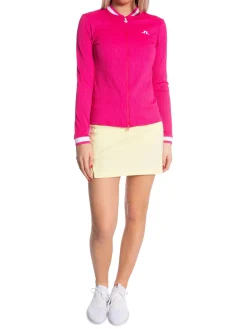 J.Lindeberg Troja Leonor Mid Layer Fuchasia Purple^ Sport & Träning