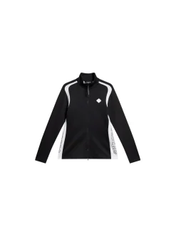 J.Lindeberg Troja Solar Full Zip Mid Layer Black^ Sport & Träning