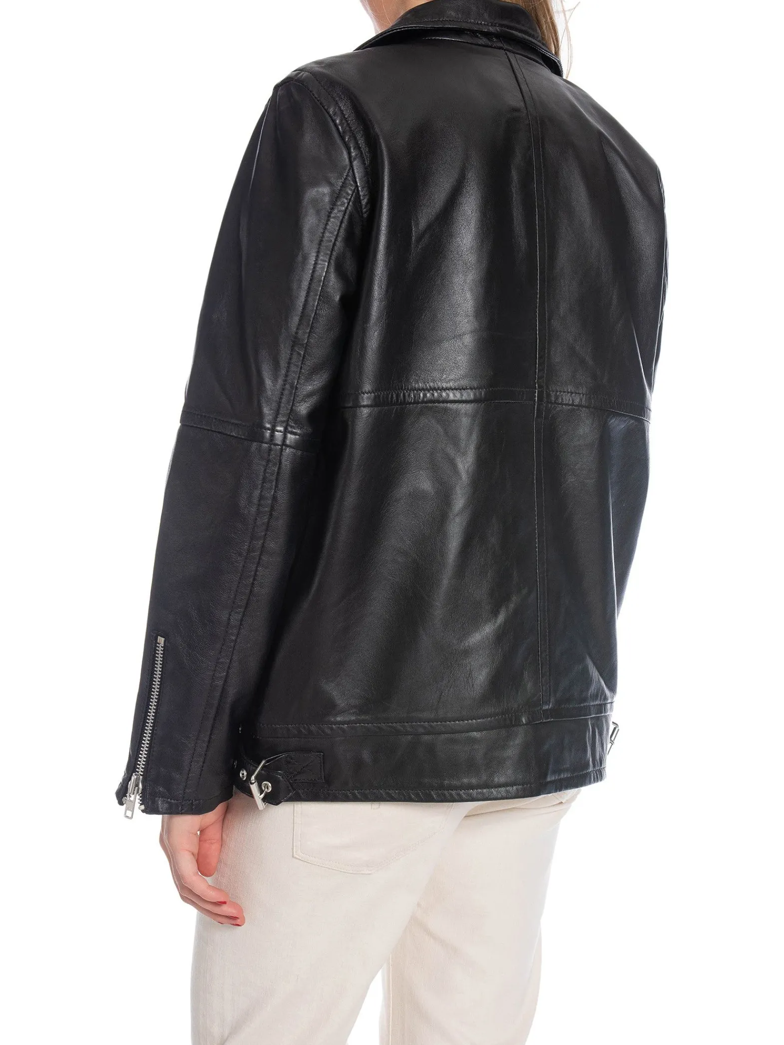 Jofama Skinnjacka Wilma Boxy Biker Black^ Jackor & Kappor