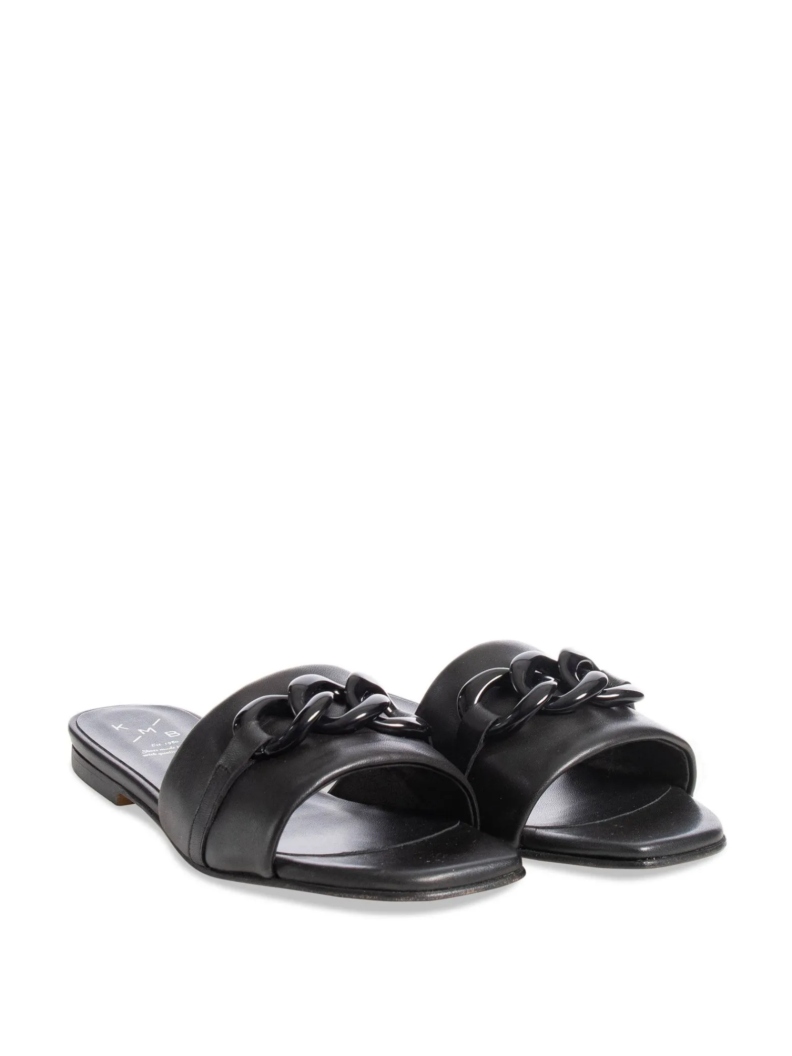 KMB Shoes Kmb Sandal Napa Black A6050^ Sandaler