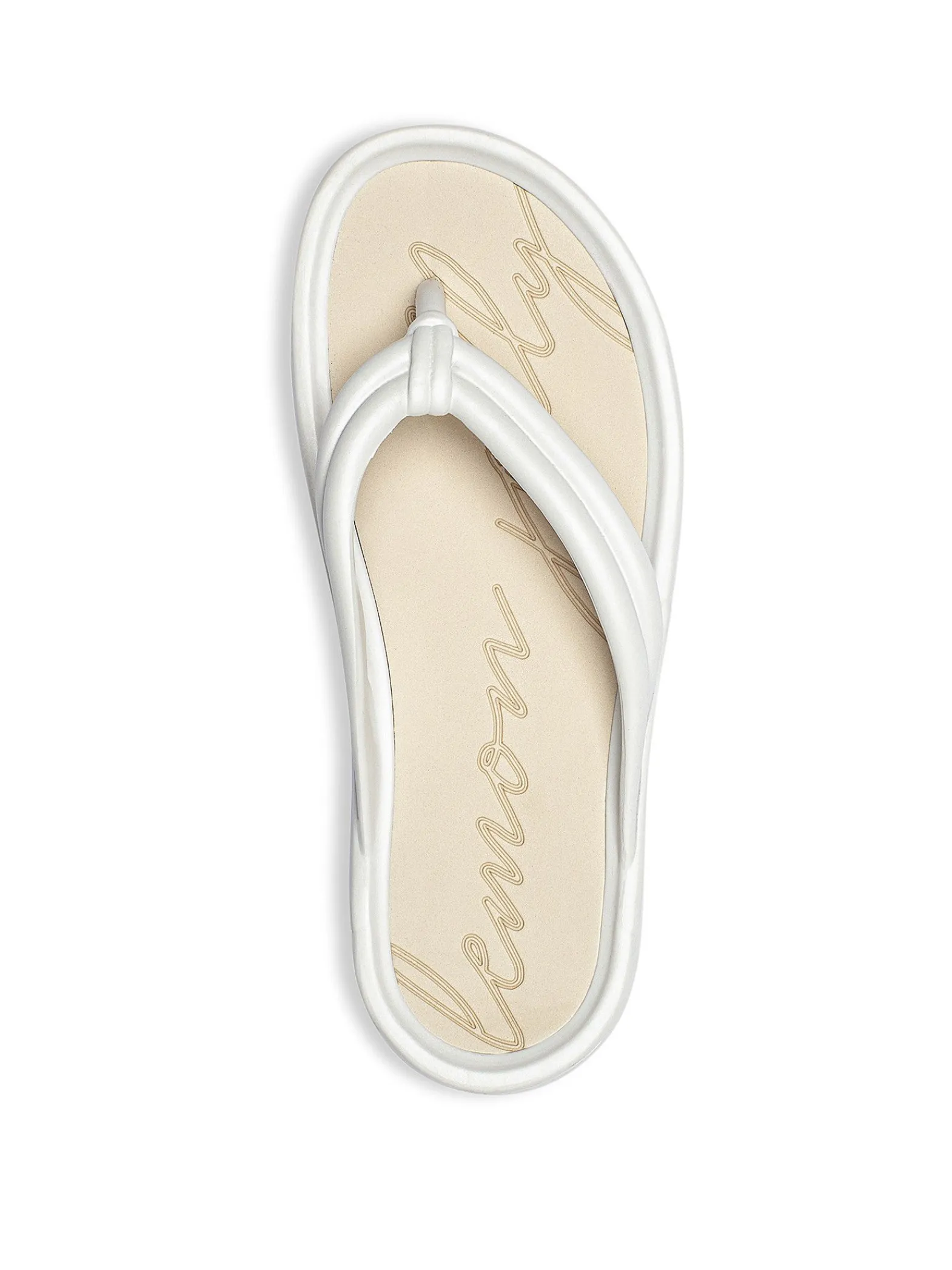 Lemon Jelly Sandal Mare 13 Perola Metal^ Flip-Flops