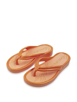 Lemon Jelly Sandal Mare 12 Tangerine^ Flip-Flops