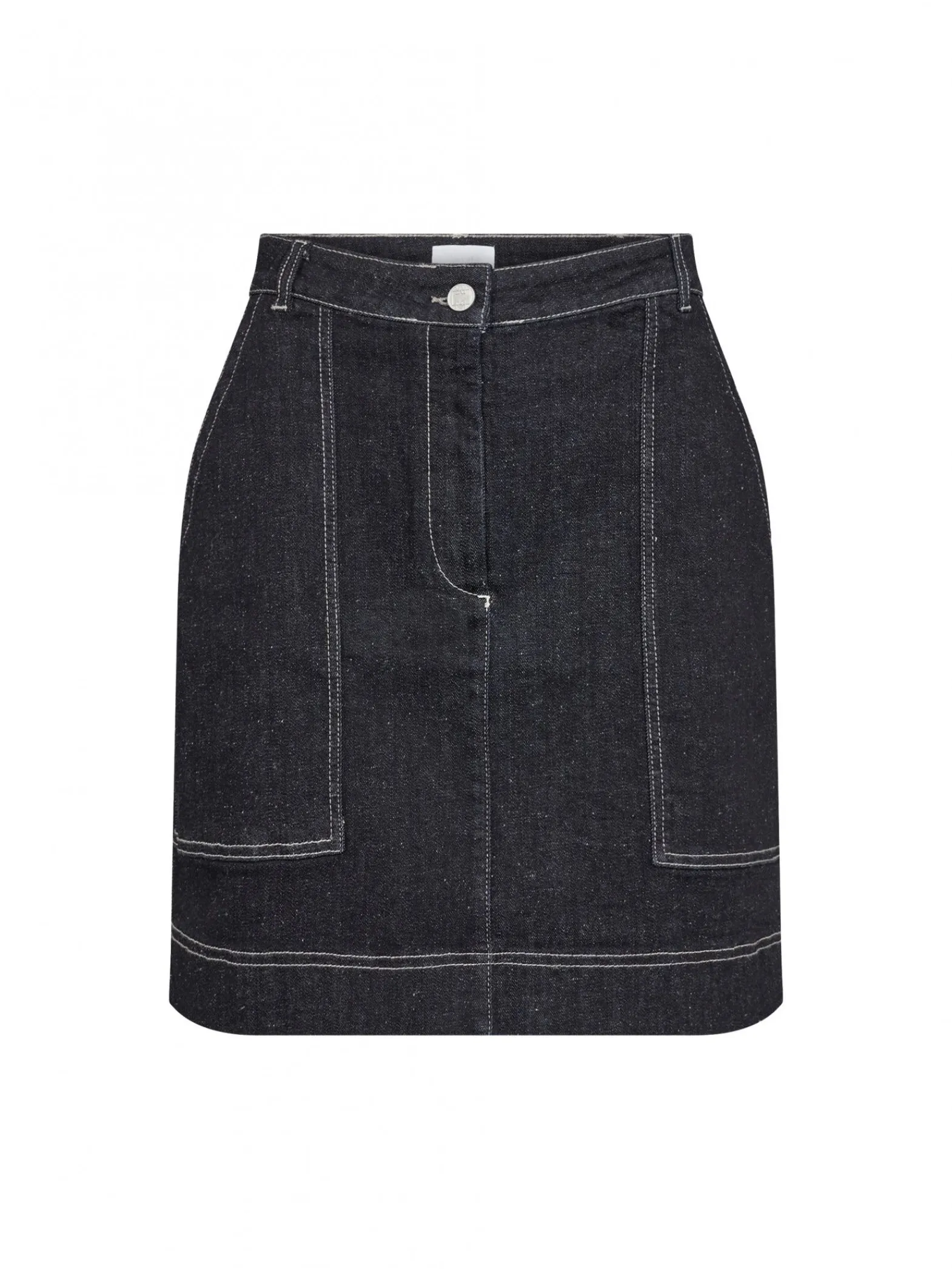 Levete Room Kjol Freja Dark Navy^ Kjolar