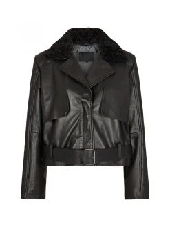 Levete Room Skinnjacka Destiny Black^ Jackor & Kappor