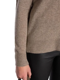 Levete Room Troja Lr Eloise Pullover Walnut Melan^ Tröjor & Koftor