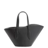 Little Liffner Vaska Open Tulip Tote Micro Black^ Handväskor