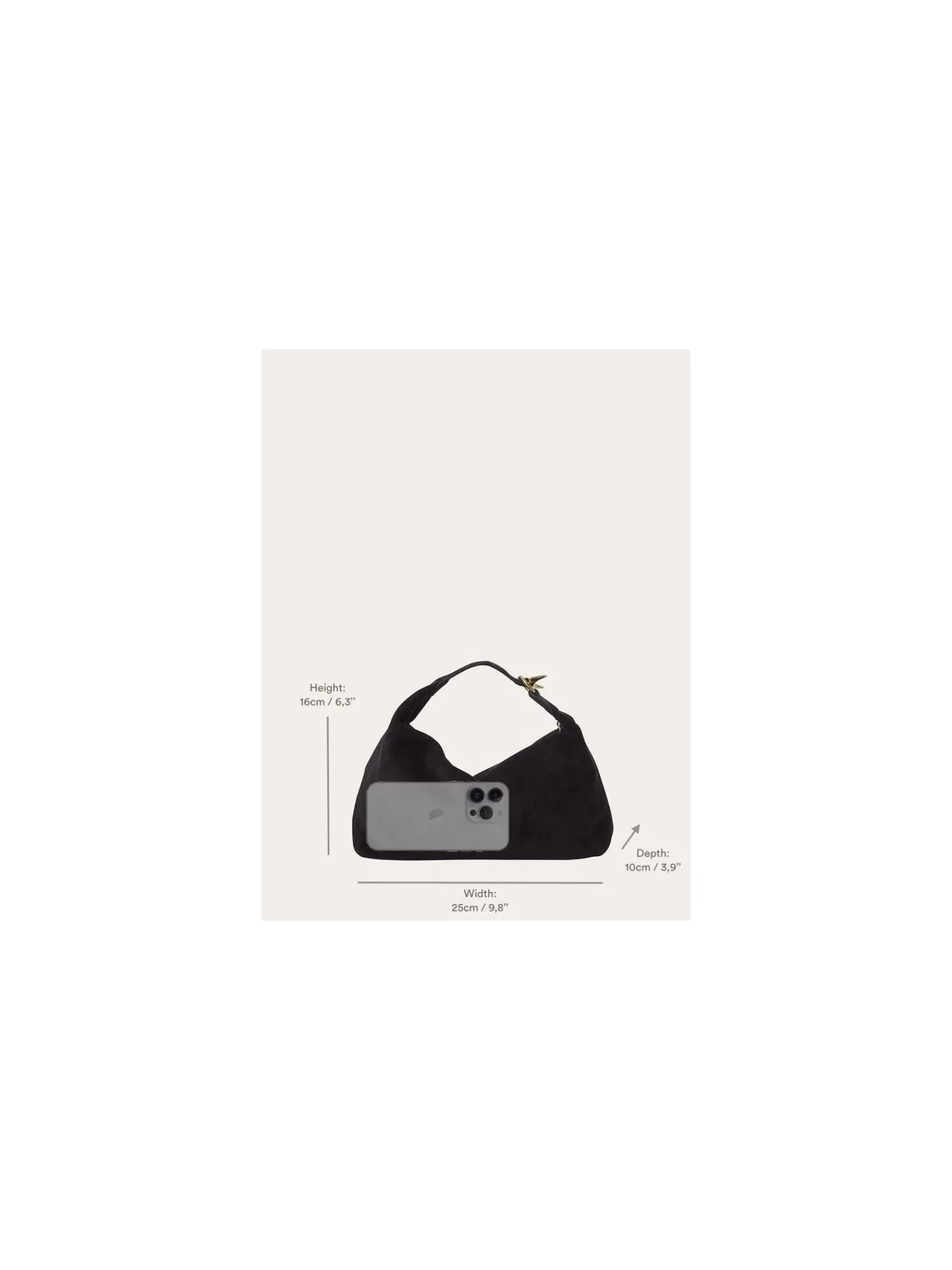 Little Liffner Vaska Pillow Pouch Marble^ Handväskor