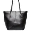 Little Liffner Vaska Sprout Tote Midi Glossy Black^ Handväskor