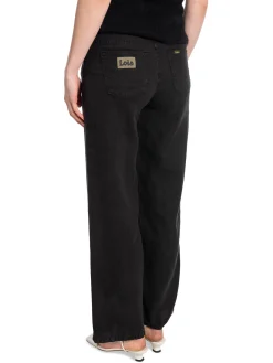LOIS Jeans Lois Byxa Culotte Linen Black L32^ Byxor