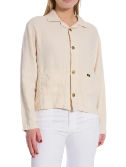 LOIS Jeans Lois Skjorta Vega Linen Ecru^ Skjortor