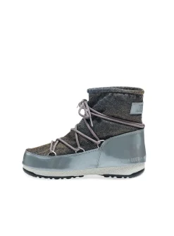 Moon Boot Low Lurex Grigio Argento^ Boots