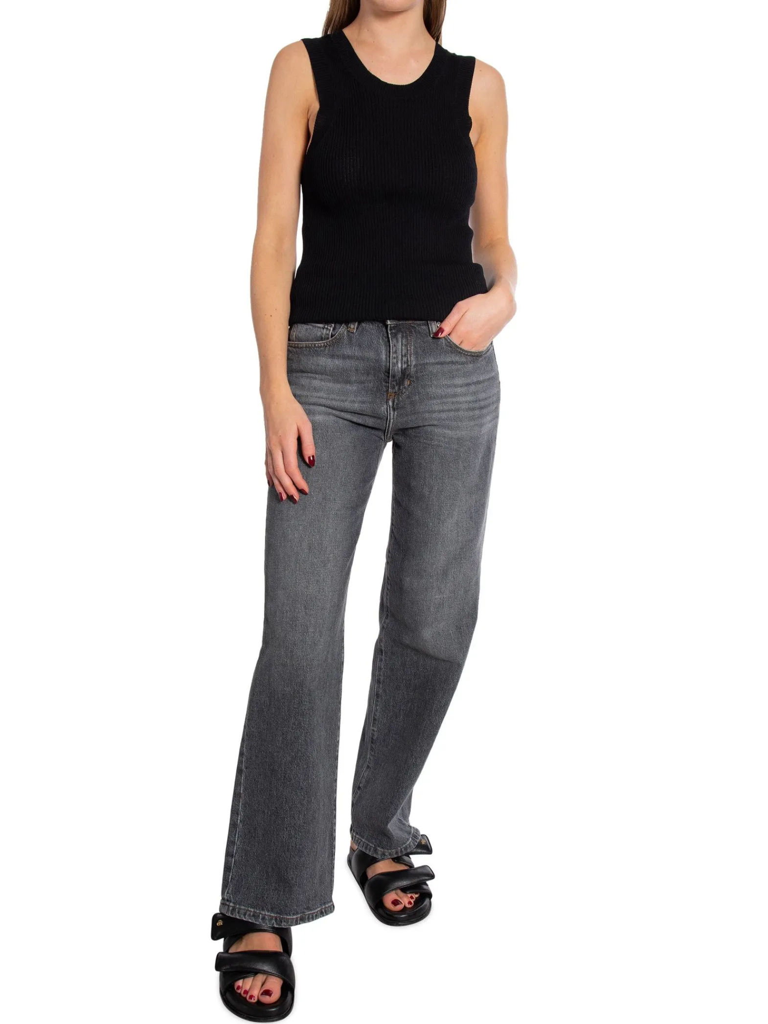 2NDDAY Linne Consuelo Jet Black^ Linnen