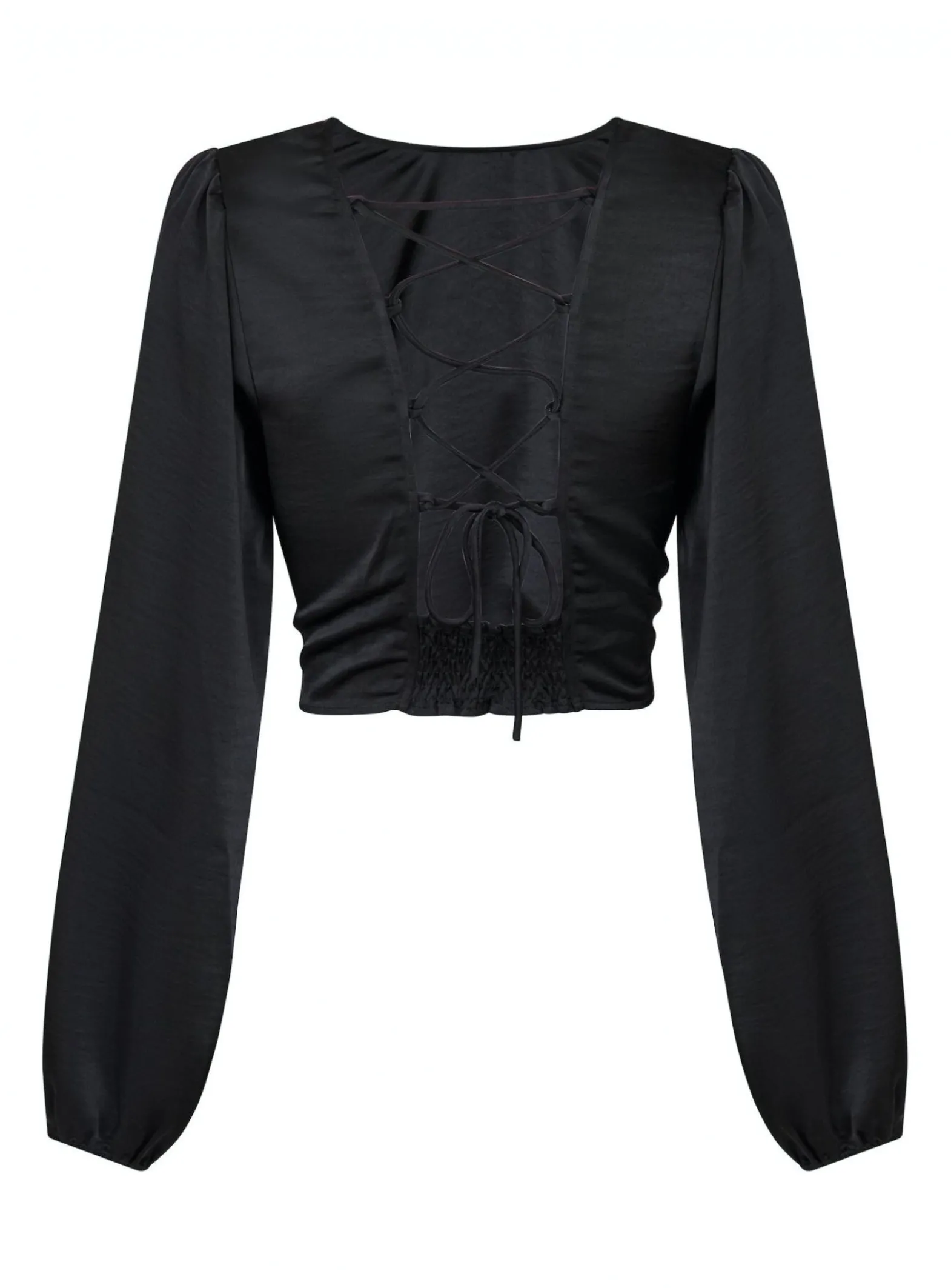 Neo Noir Blus Aura Heavy Sateen Black^ Blusar