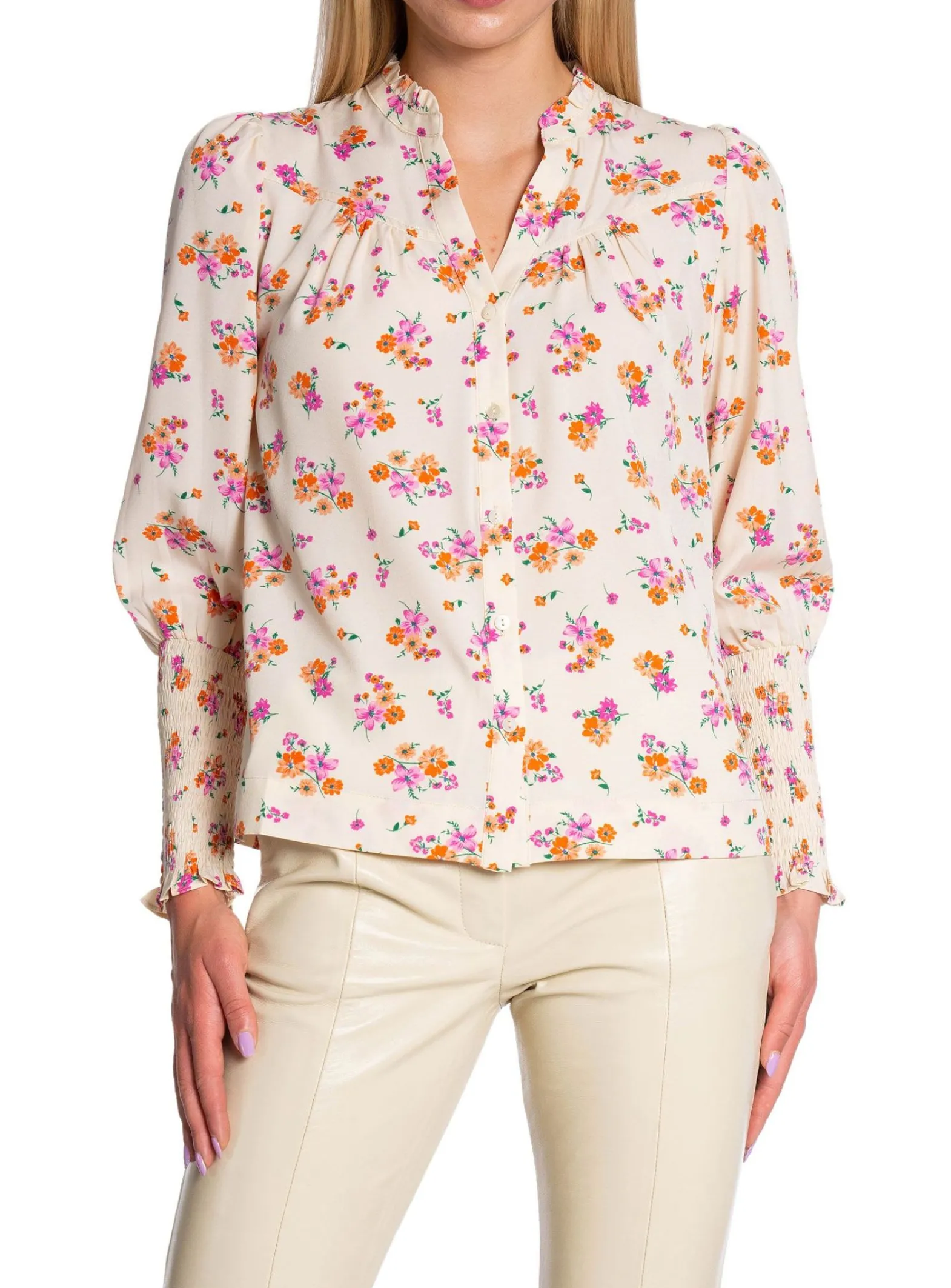 Neo Noir Blus Camisa Fairytale Creme^ Blusar