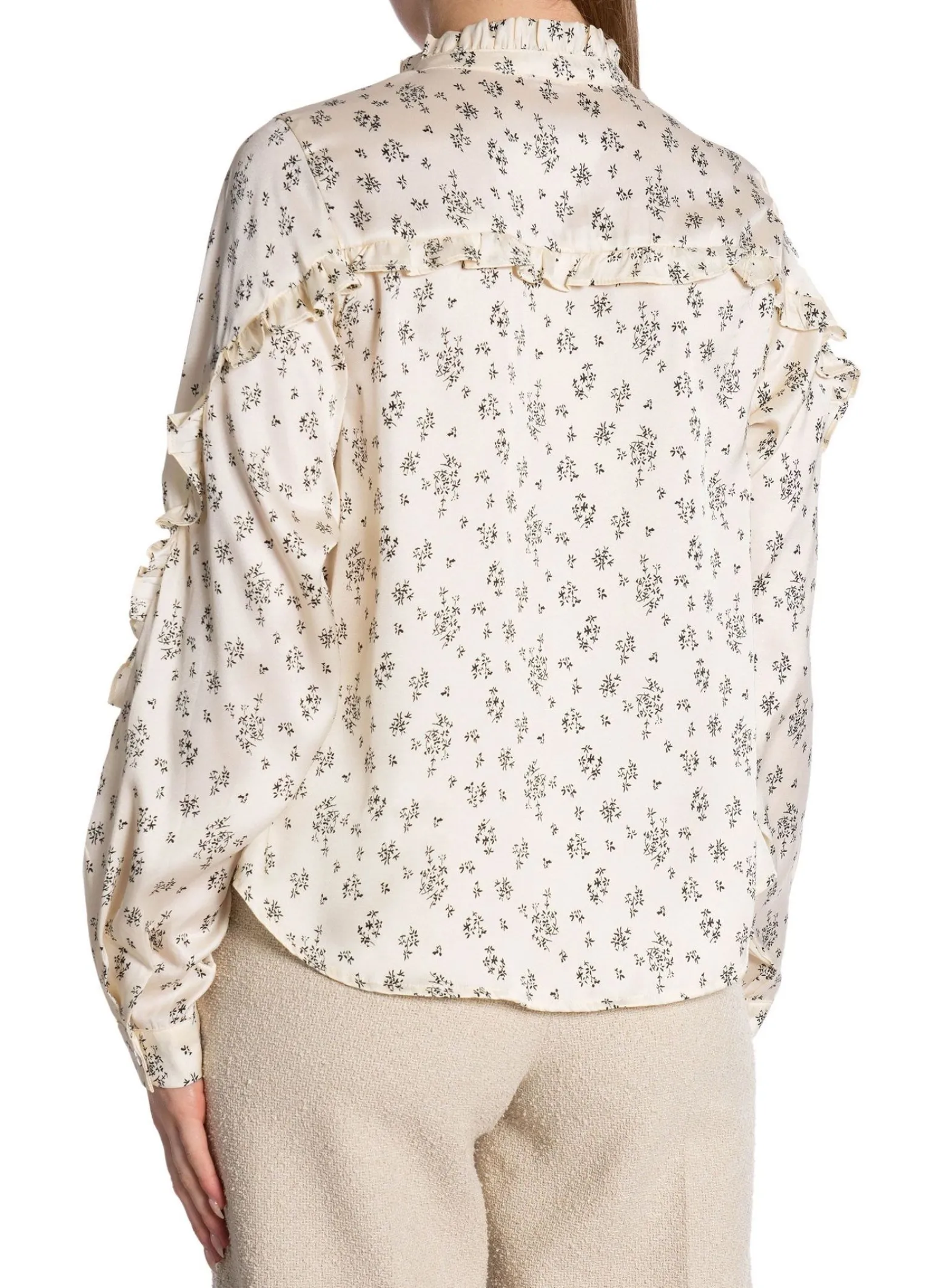 Neo Noir Blus Cole Petite Flower Off White^ Blusar