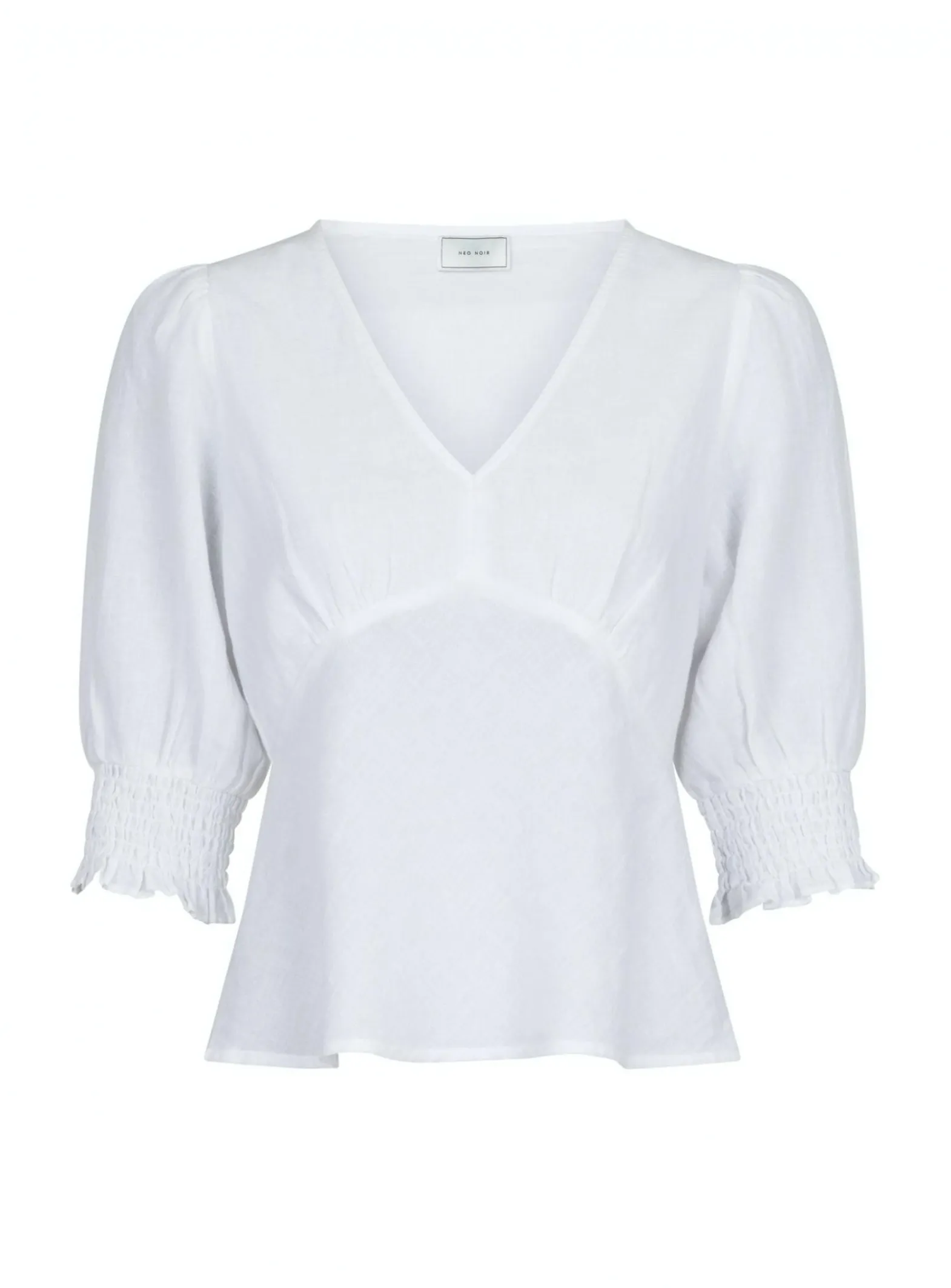 Neo Noir Blus Faya Linen White^ Blusar
