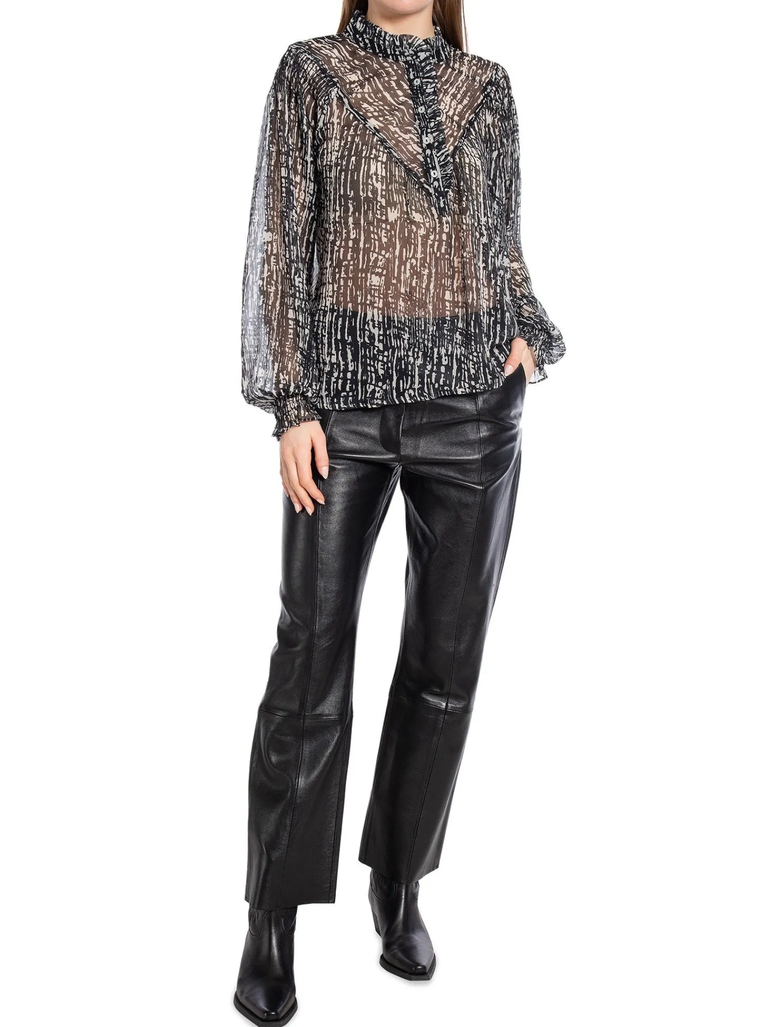 Neo Noir Blus Flavi Graphic Drop Black^ Blusar