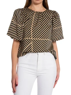 Neo Noir Blus Florina Mix Lines Black^ Blusar