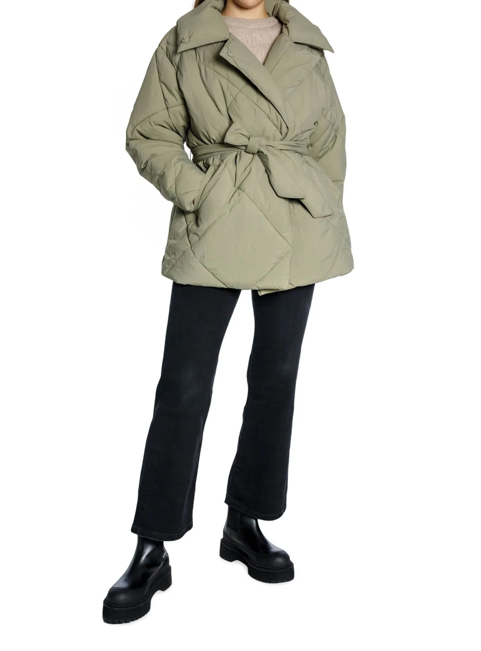 Neo Noir Jacka Alia Puffer Olive^ Jackor & Kappor